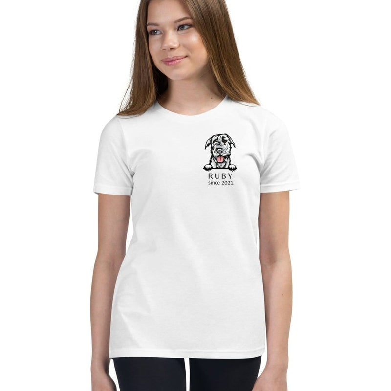 Dog Breed Youth Shirt - Custom Kids Tee - neleti