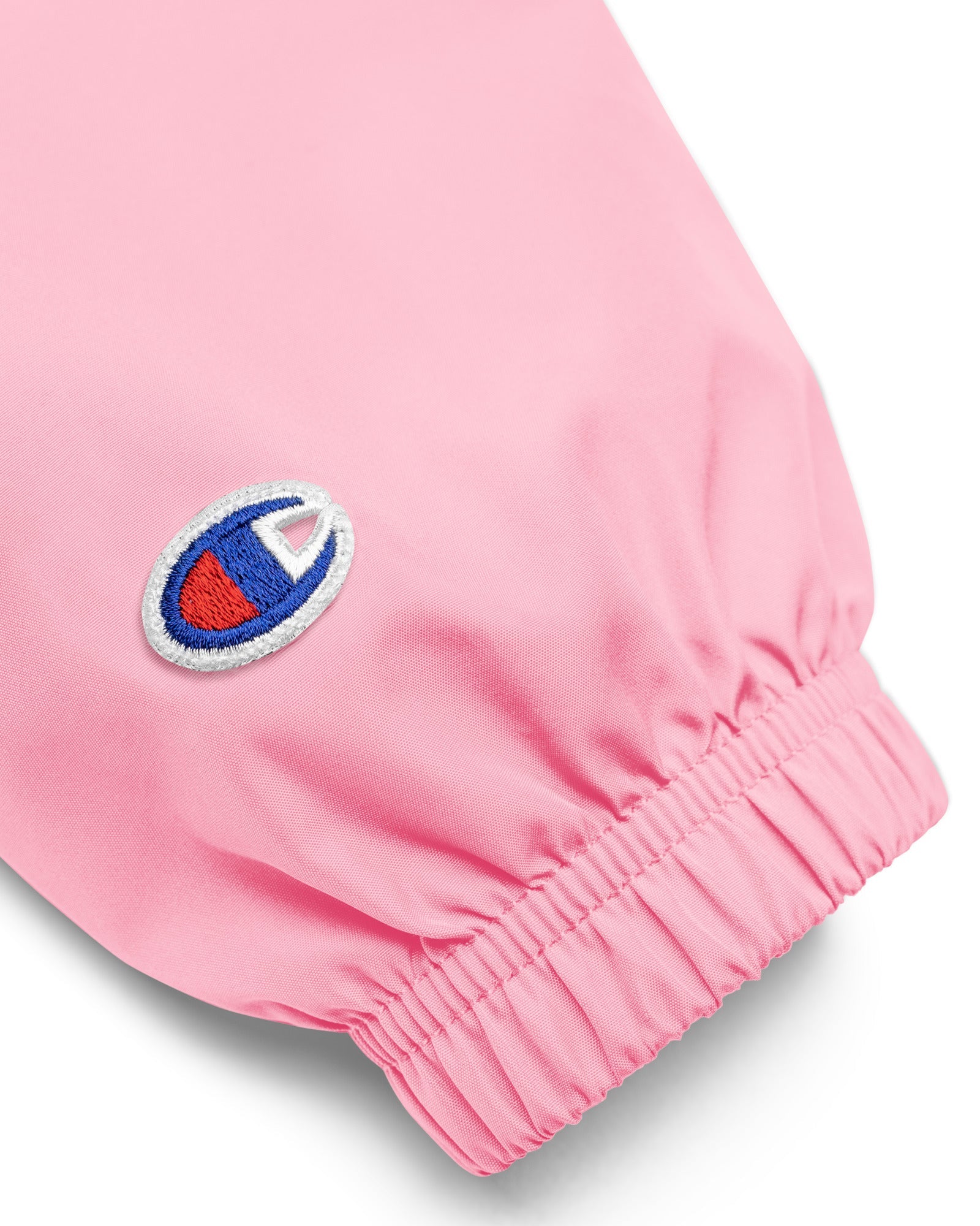 embroidered-champion-packable-jacket-pink-sleeve