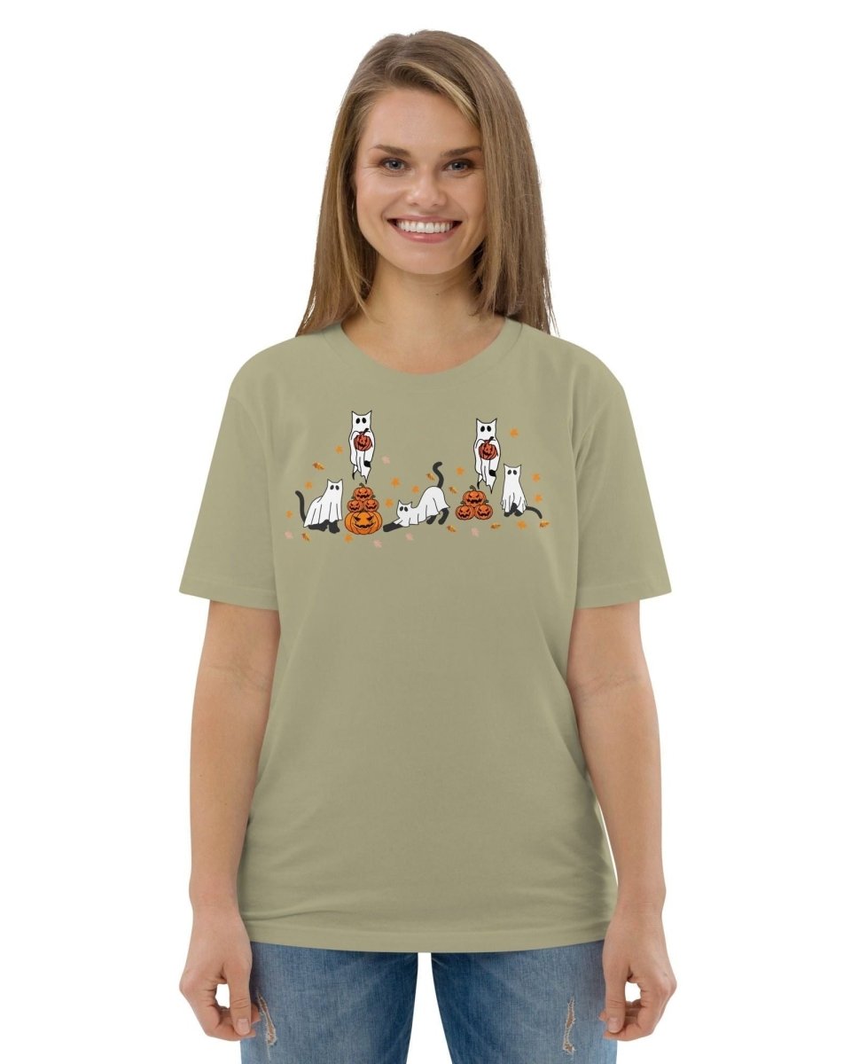 Halloween Shirt with Cat Hosts - neleti