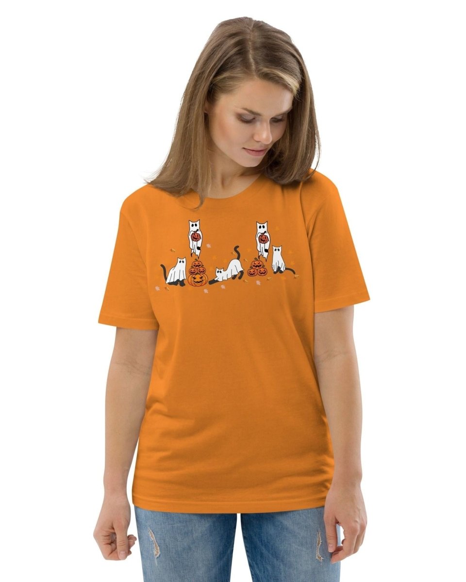 Halloween Shirt with Cat Hosts - neleti
