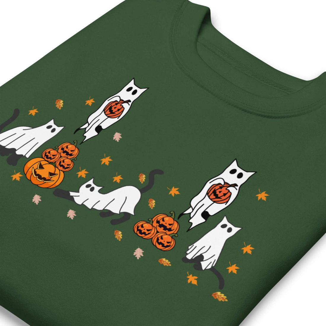 Halloween Sweatshirt for Cat Lovers - neleti