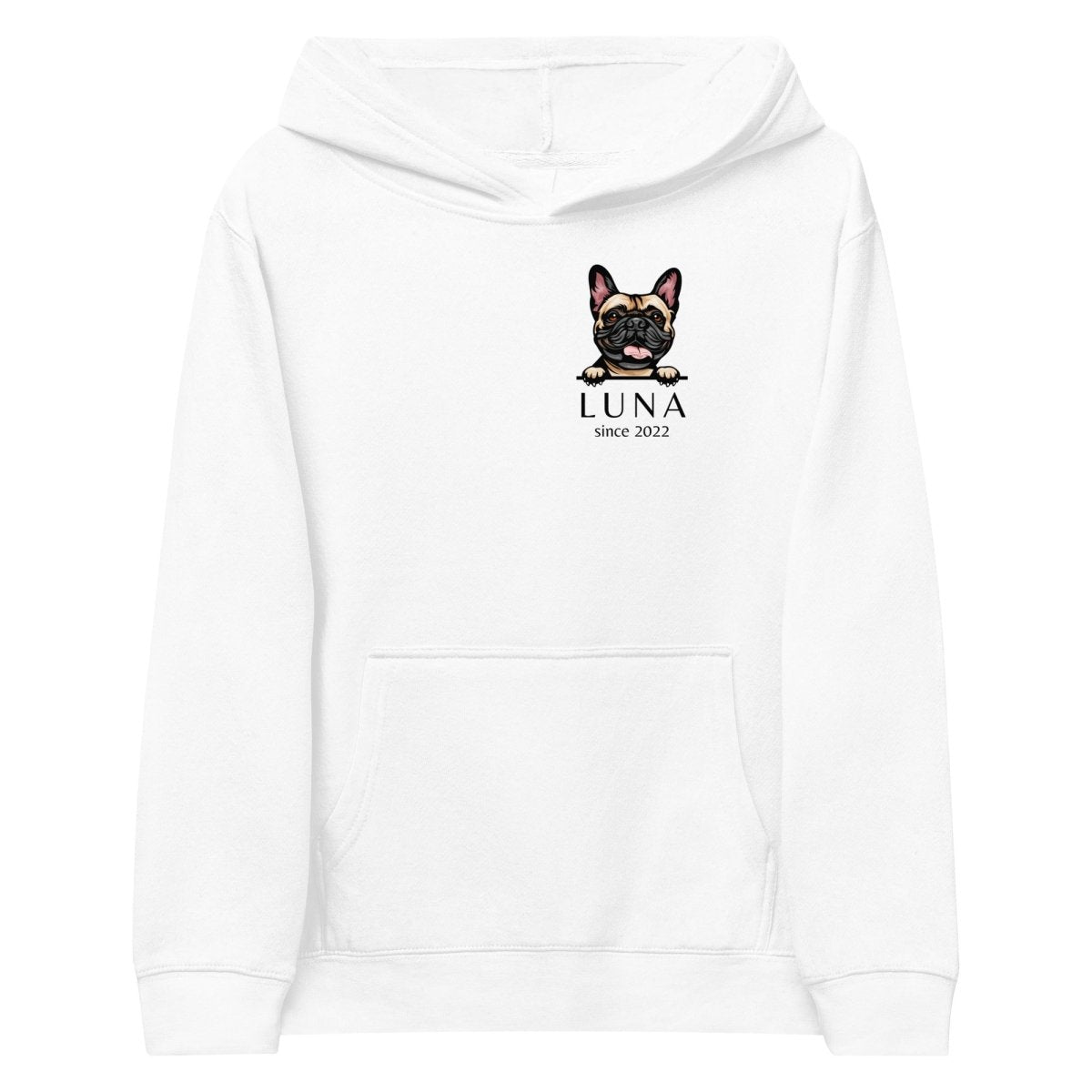 Kids Dog Breed Hoodie - Custom Name & Year - neleti