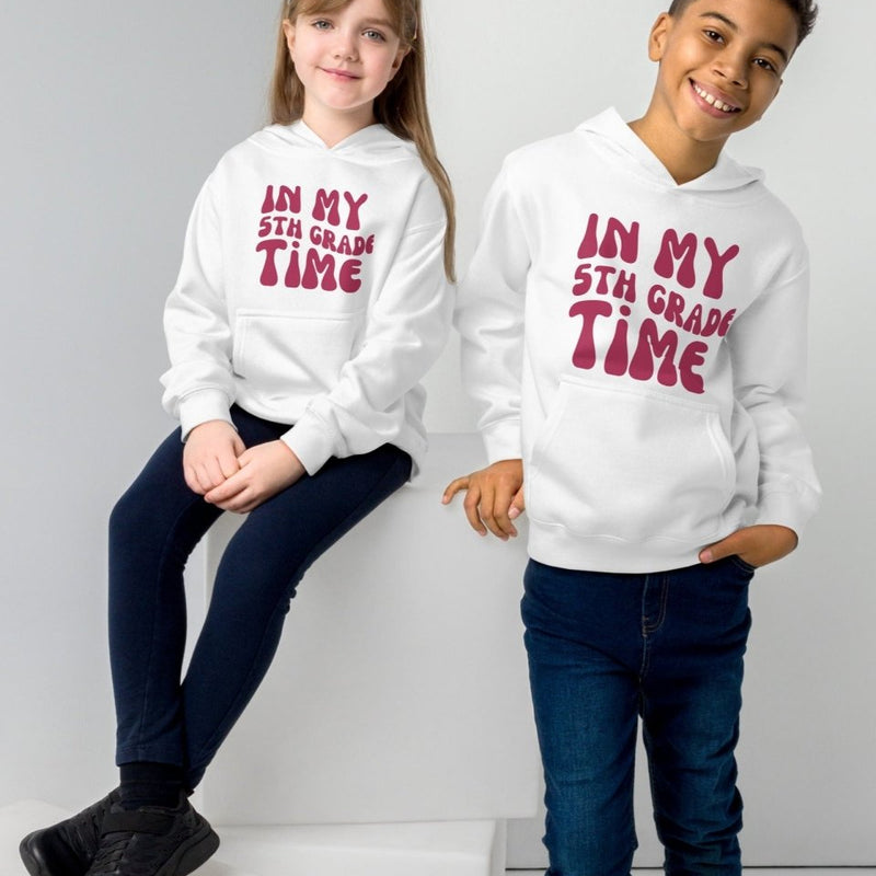 Kids Hoodies - Customize for 4th, 5th, or 6th Grade - neleti