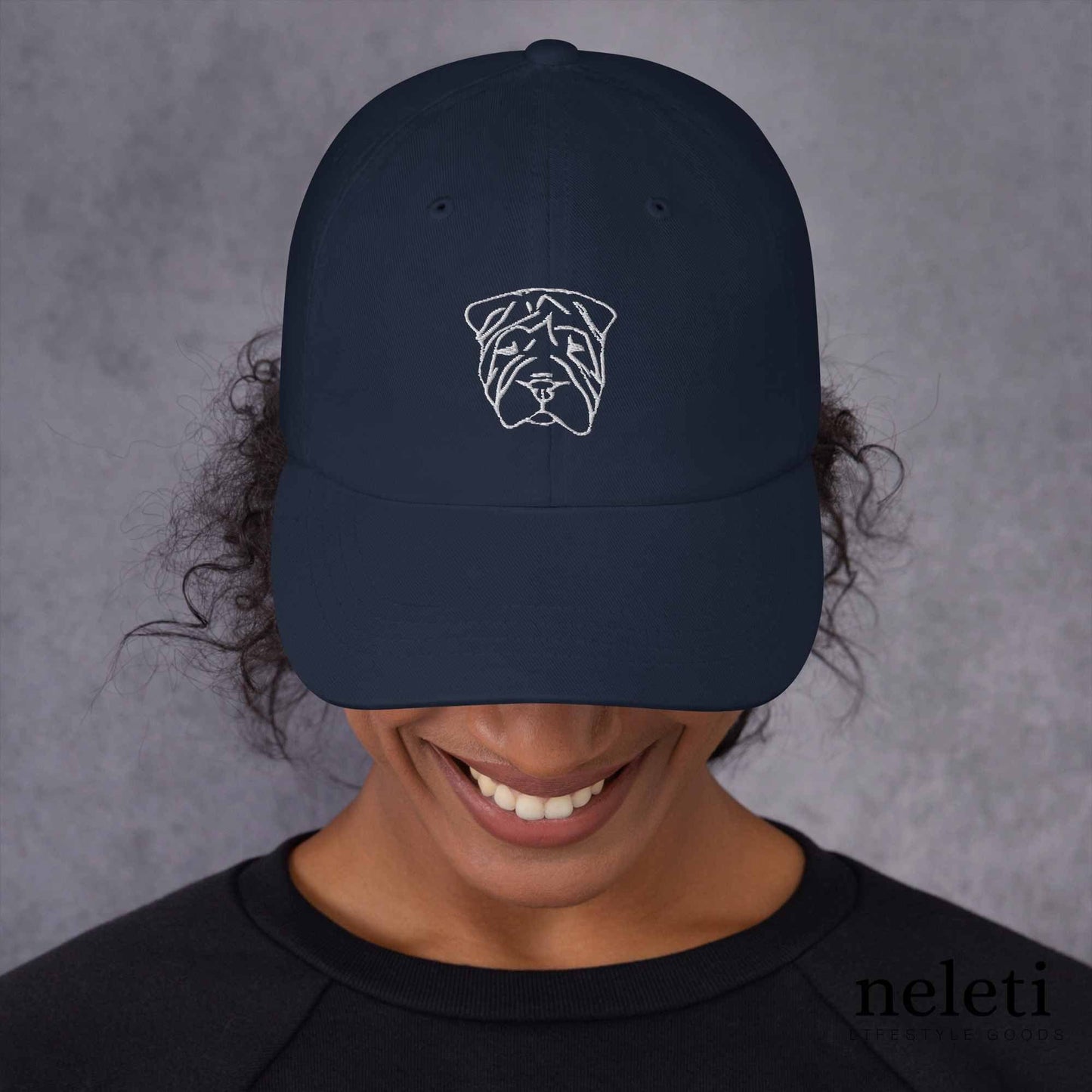 navy-baseball-cap-with-embroidered-dog-face