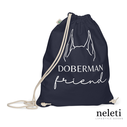    neleti.com-Dog-Ears-on-Navy-Organic-Cotton-Drawstring-Bag