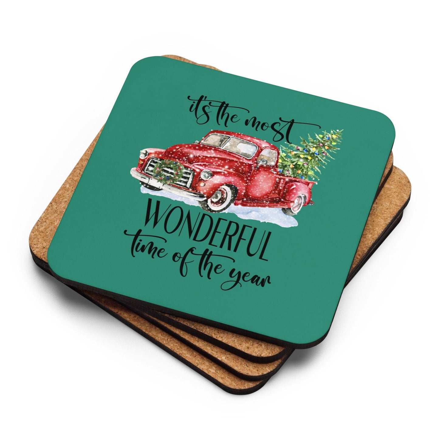 neleti.com-christmas-coaster-green-color