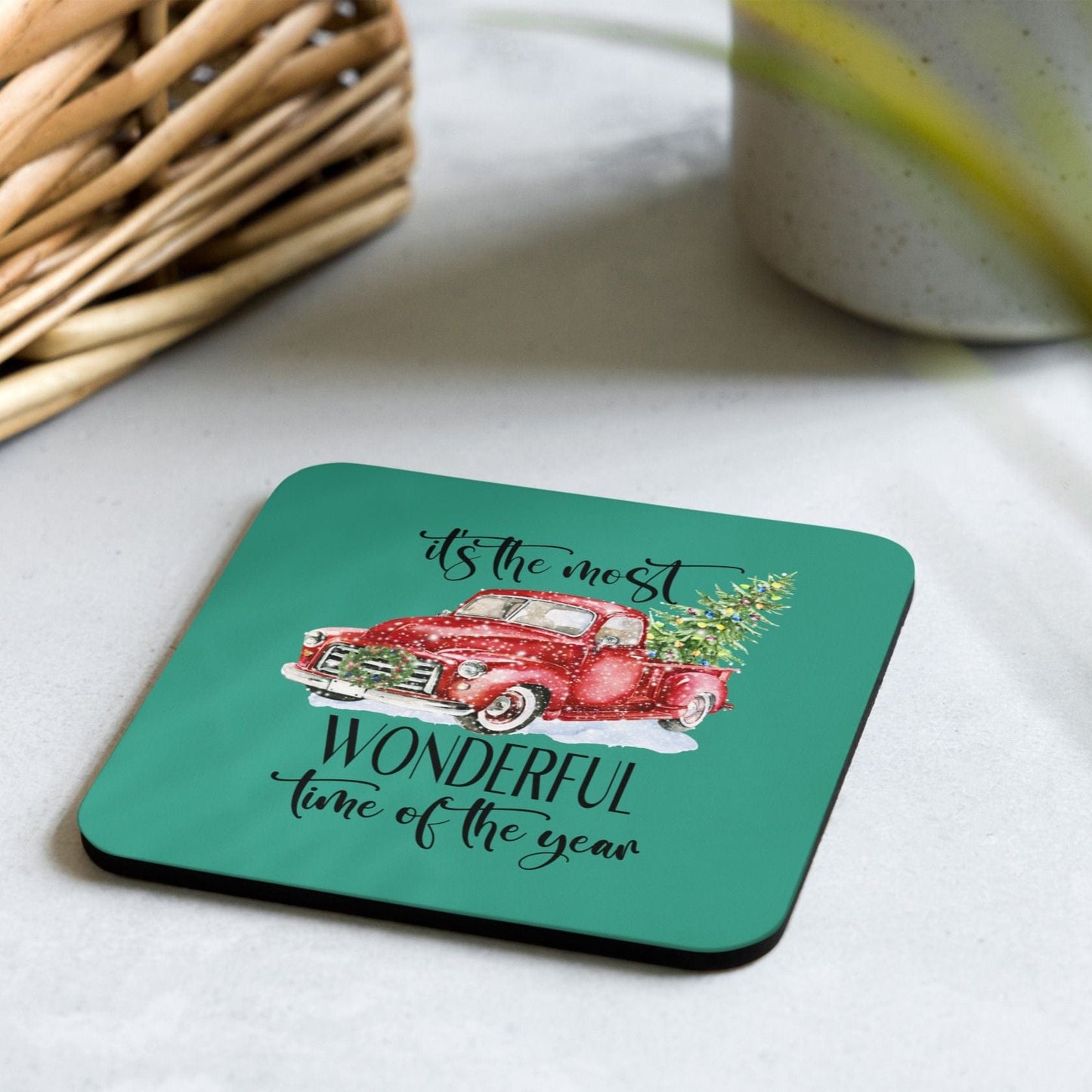 neleti.com-christmas-coaster-green-color