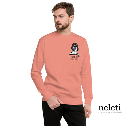 neleti.com-custom-dusty-rose-sweatshirt-for-dog-dad