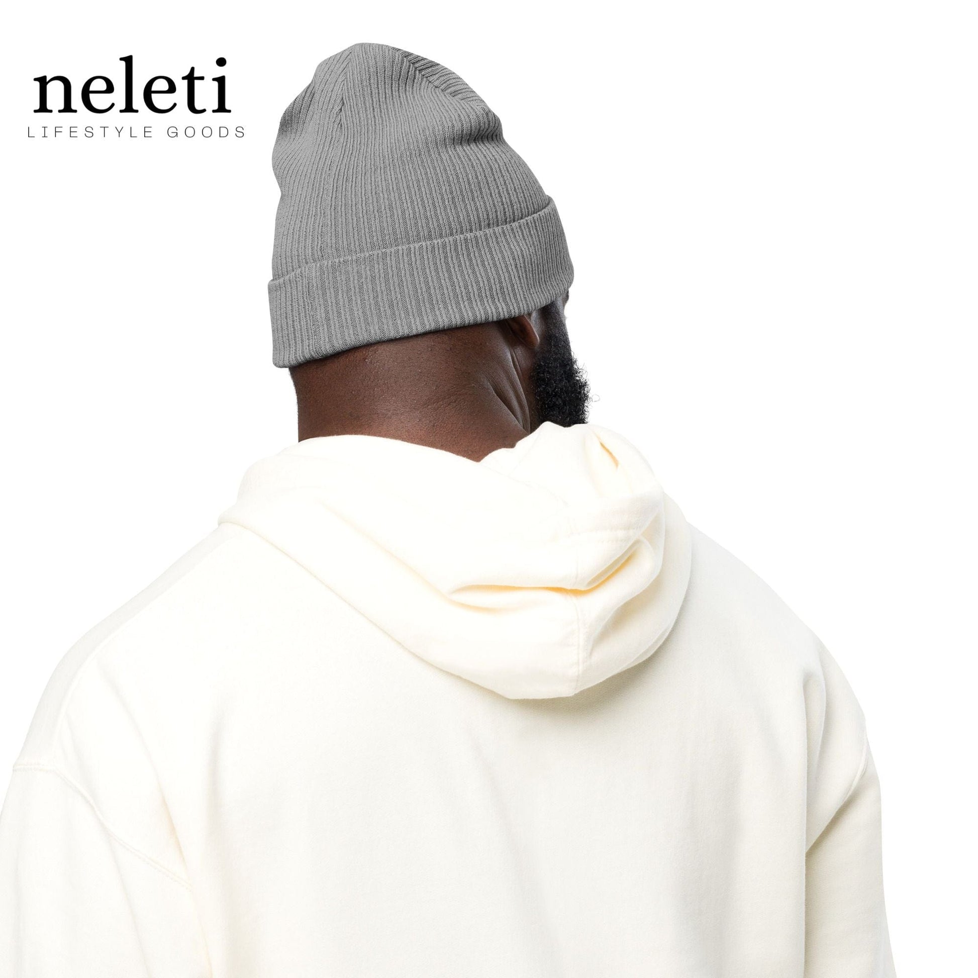 neleti.com-custom-embroidered-grey-beanie-for-dog-lovers