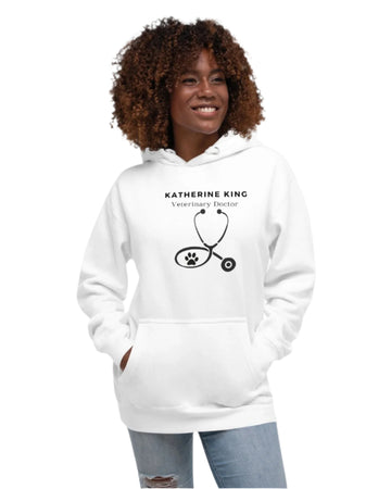 neleti.com-custom-white-hoodie-for-veterinarian