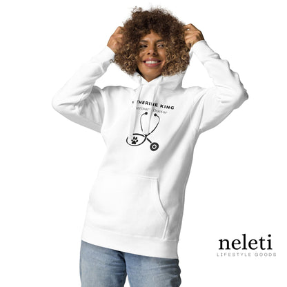 neleti.com-custom-white-hoodie-for-veterinarian