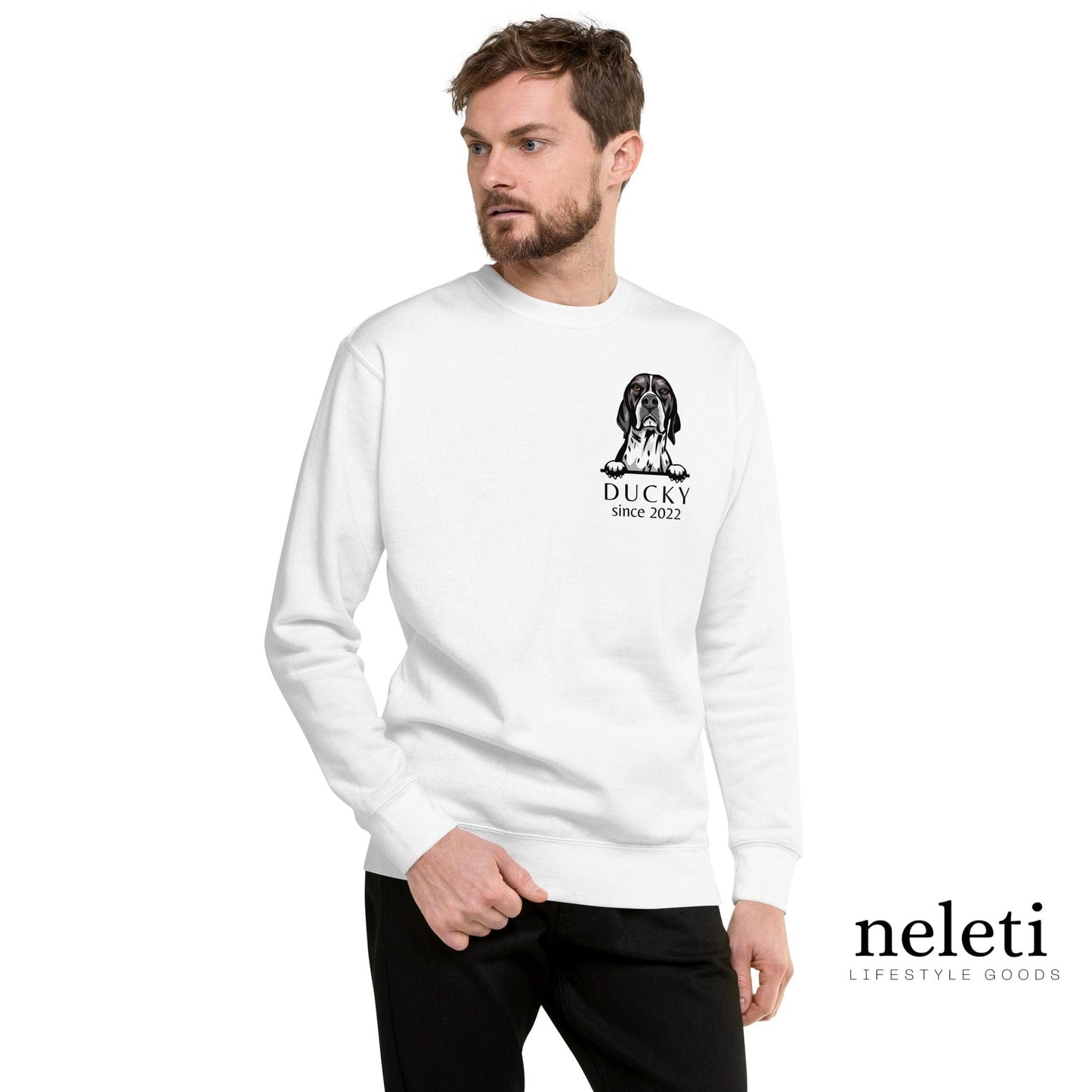 neleti.com-custom-white-sweater-for-dog-dad