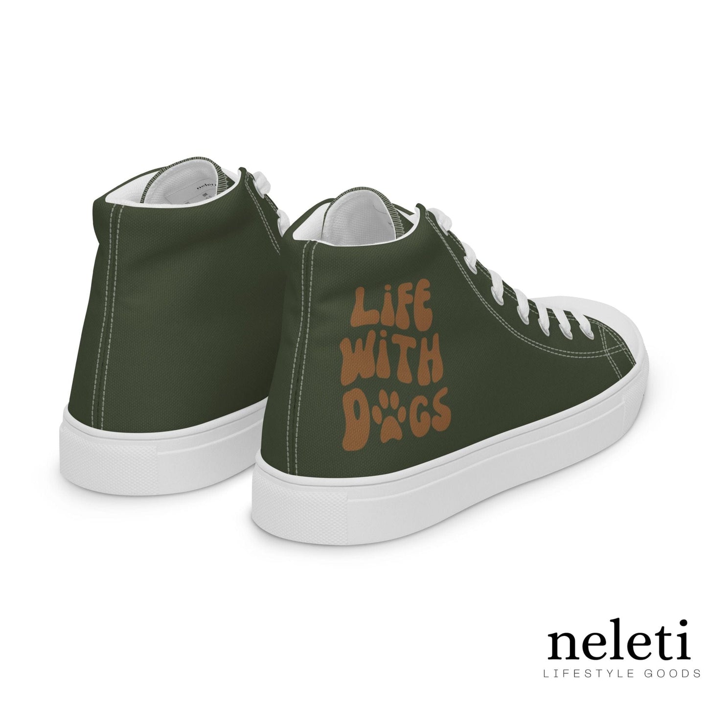 neleti.com-dark-olive-men-canvas-shoes