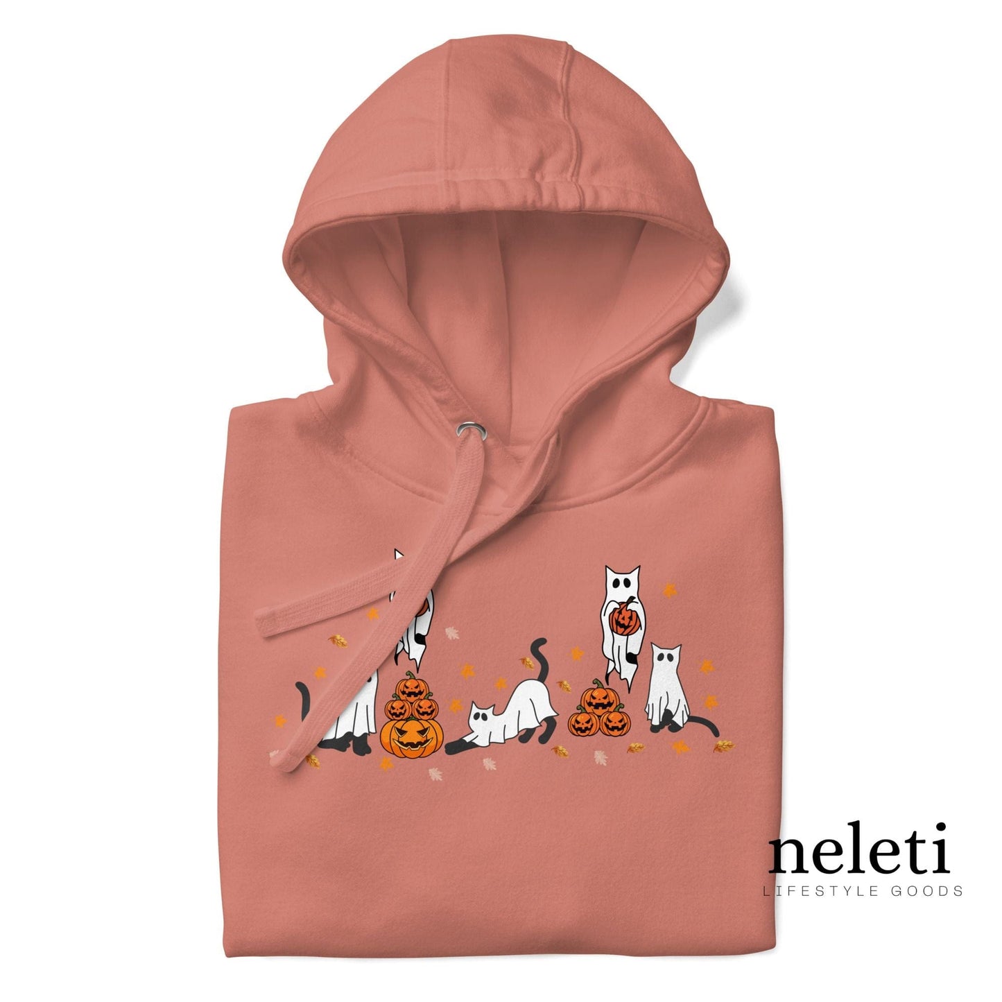 neleti.com-haloween-dusty-rose-hoodie-for-cat-lovers