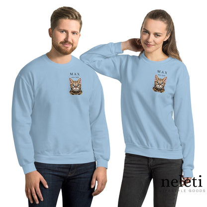    neleti.com-light-blue-custom-sweatshirt-for-cat-moms-and-dads