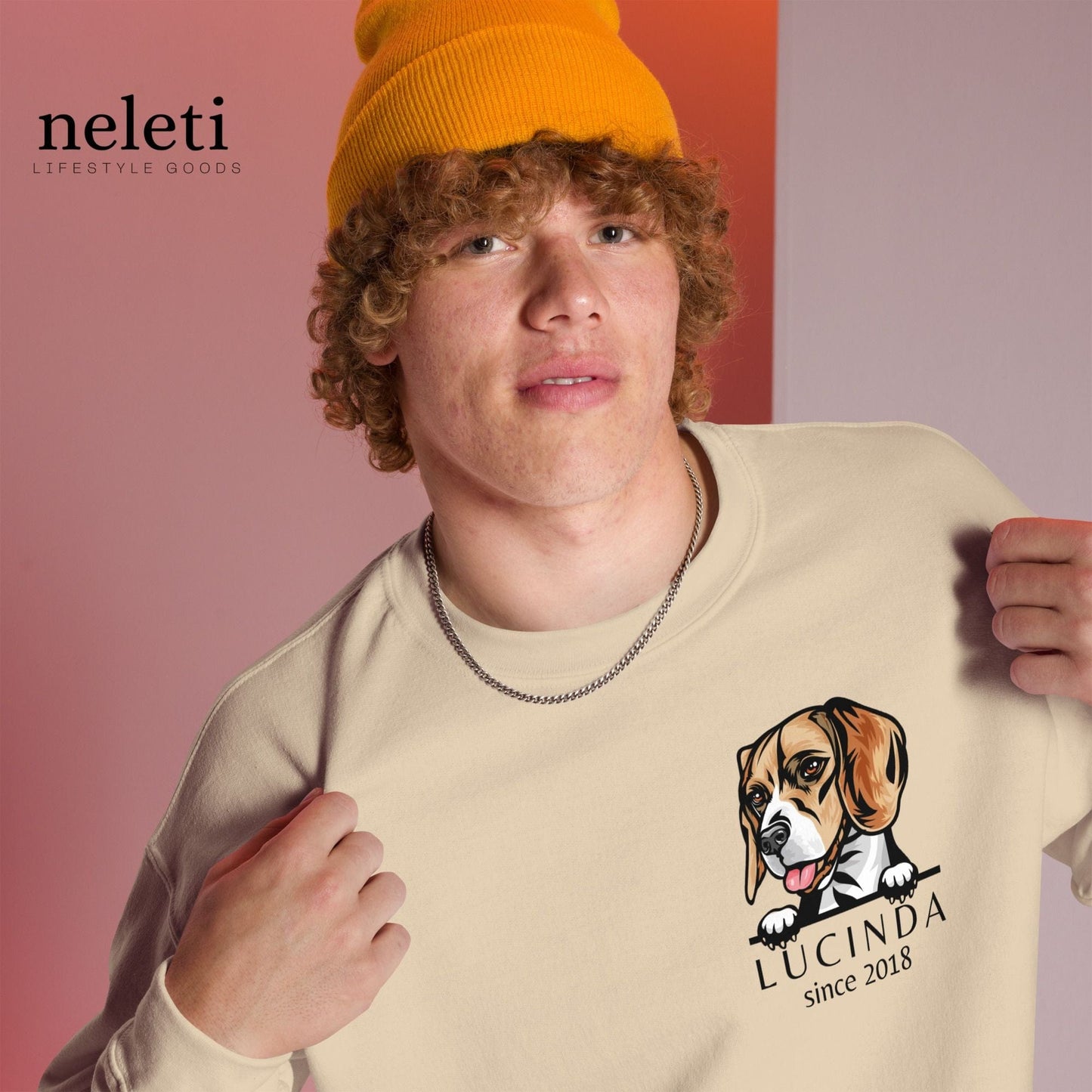 neleti.com-sand-custom-sweatshirt-for-dog-dad