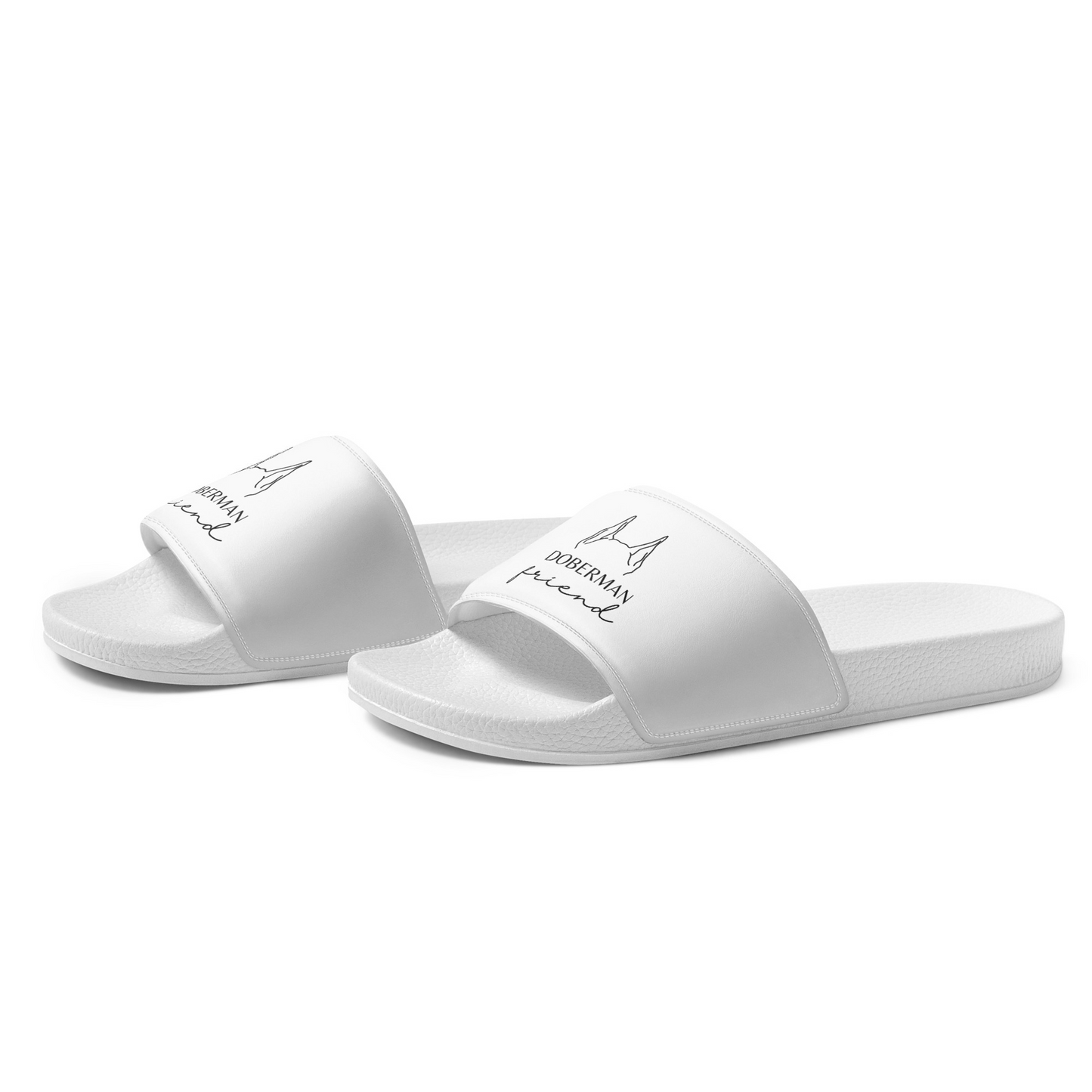 Men's Slides Featuring Custom Dog Ears