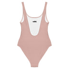 One - Piece Swimsuit for Women in Nude Color - neleti