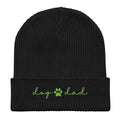 organic-ribbed-beanie-black-with-embroidered-dog-dad