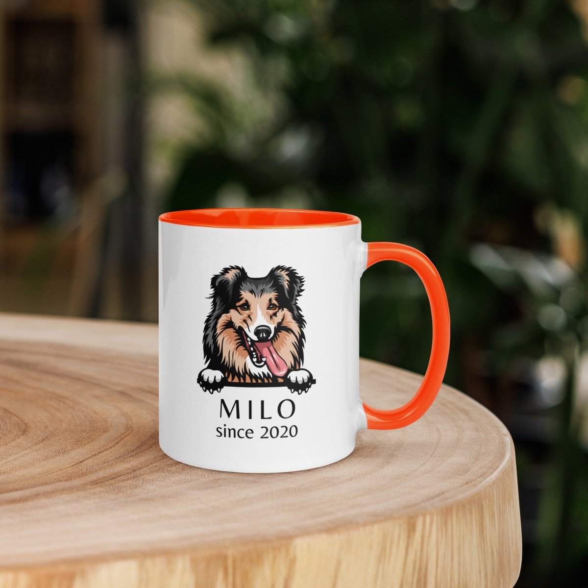 Personalized Dog Breed Mug - Custom Pet Coffee Cup with Name & Year - neleti