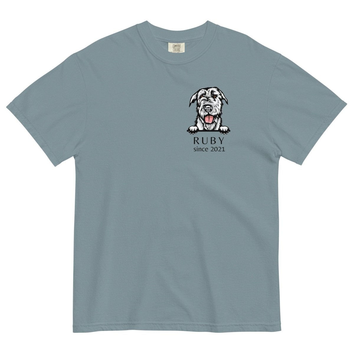 Personalized Dog Breed T-Shirt - Custom Dog Parent Shirt with Name & Year - neleti