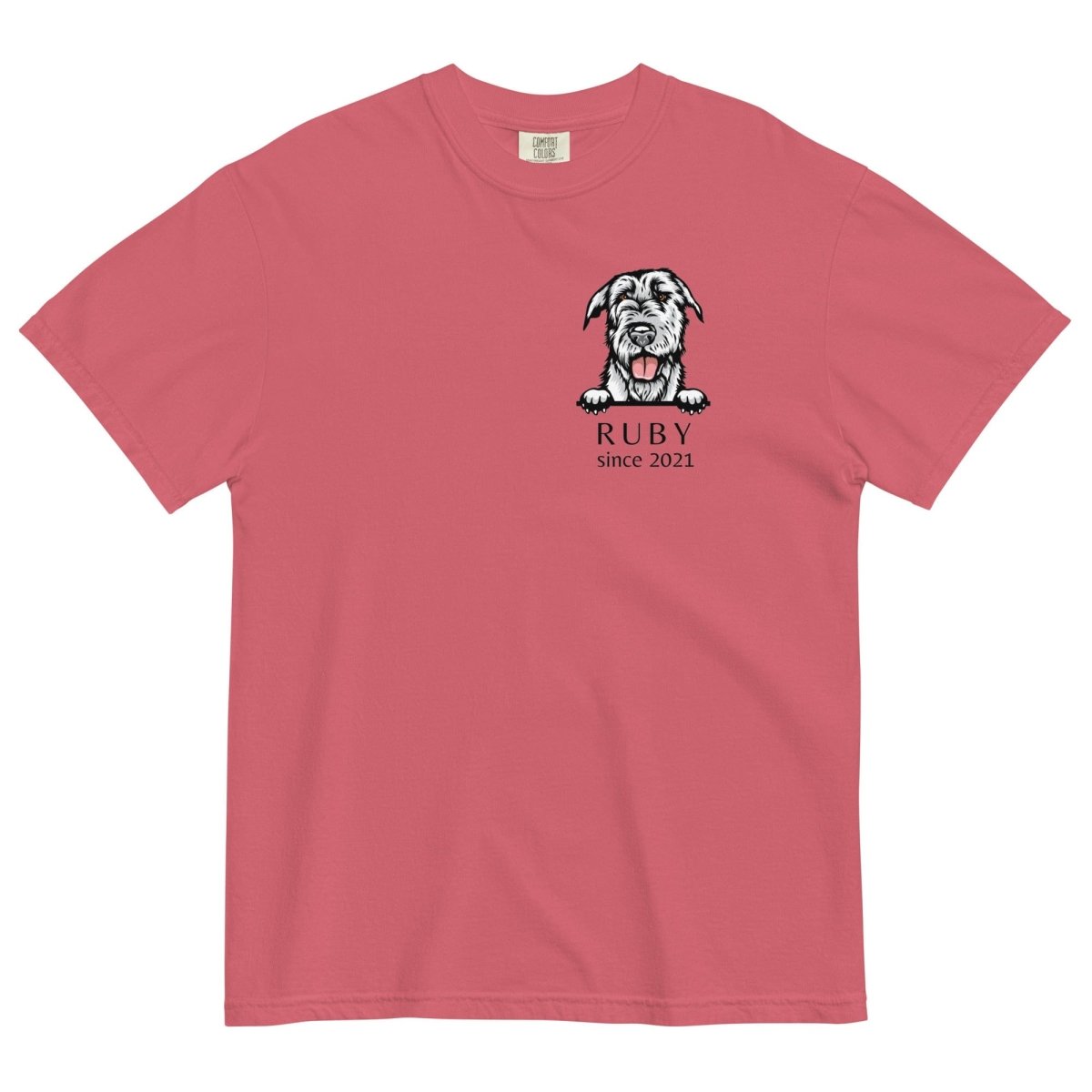 Personalized Dog Breed T-Shirt - Custom Dog Parent Shirt with Name & Year - neleti
