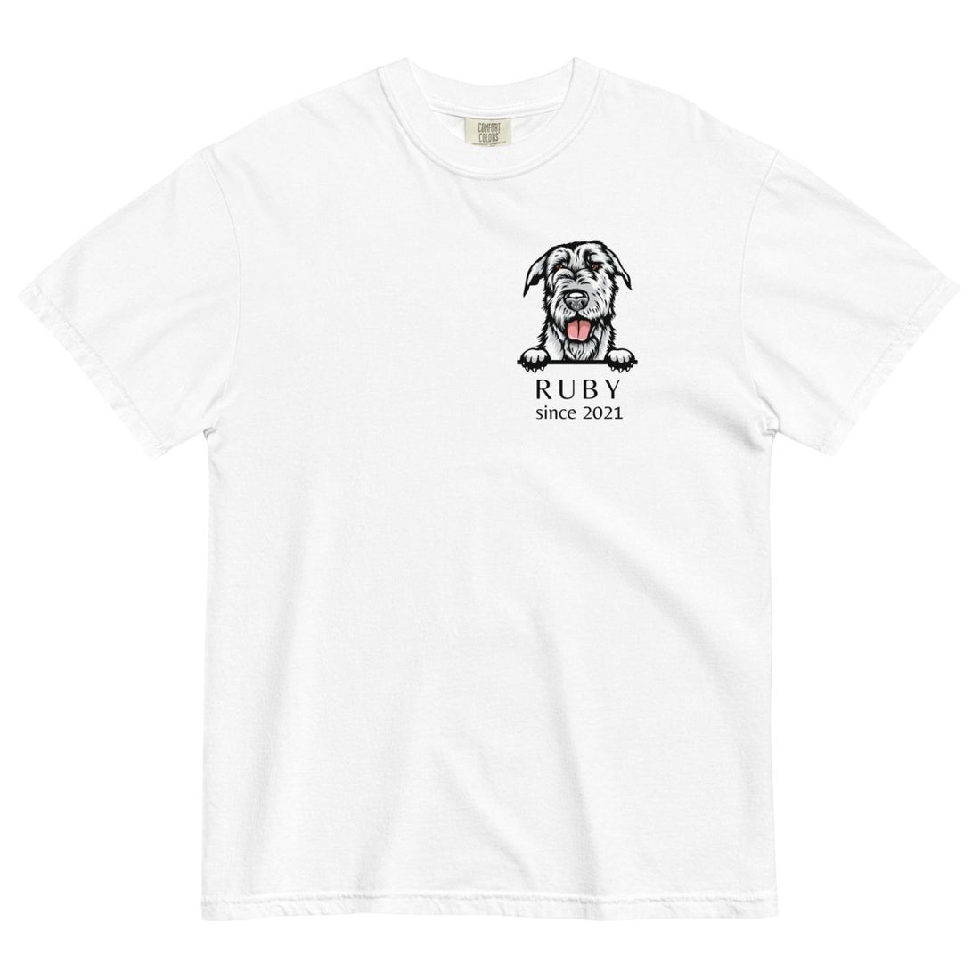 Personalized Dog Breed T-Shirt - Custom Dog Parent Shirt with Name & Year - neleti