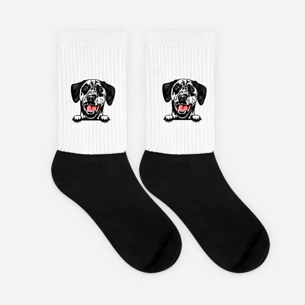 Personalized Dog Parent Socks - Custom Breed Design - neleti