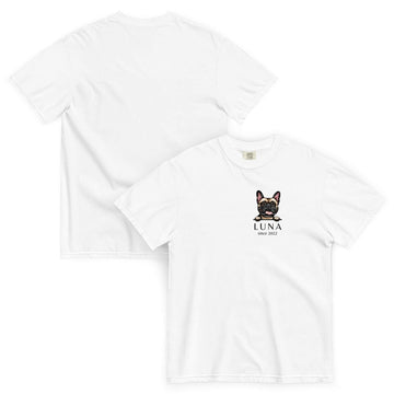 Personalized French Bulldog Parent Shirt | Custom Frenchie Mom & Dad Tee - neleti
