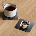 Personalized Pet Photo Coaster - Custom Dog Cat Picture - neleti