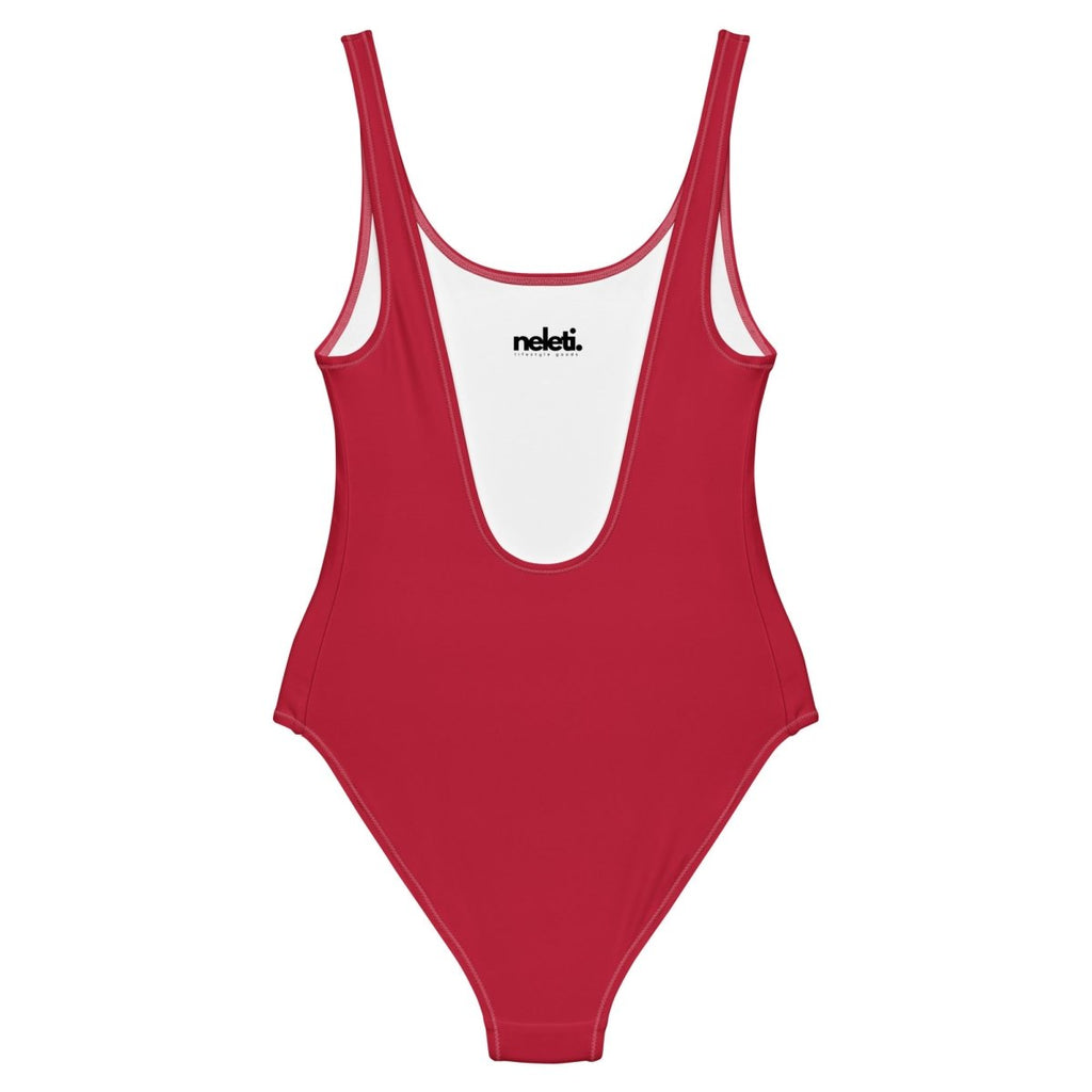 Red One - Piece Swimsuit for Women - neleti