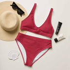 Red Two - Piece Swimsuit for Women at Neleti - neleti