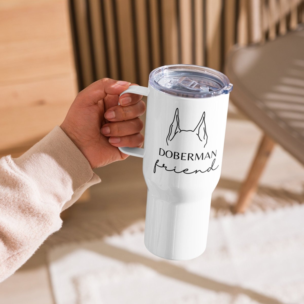 Travel Mugs with Custom Dog Ears - neleti