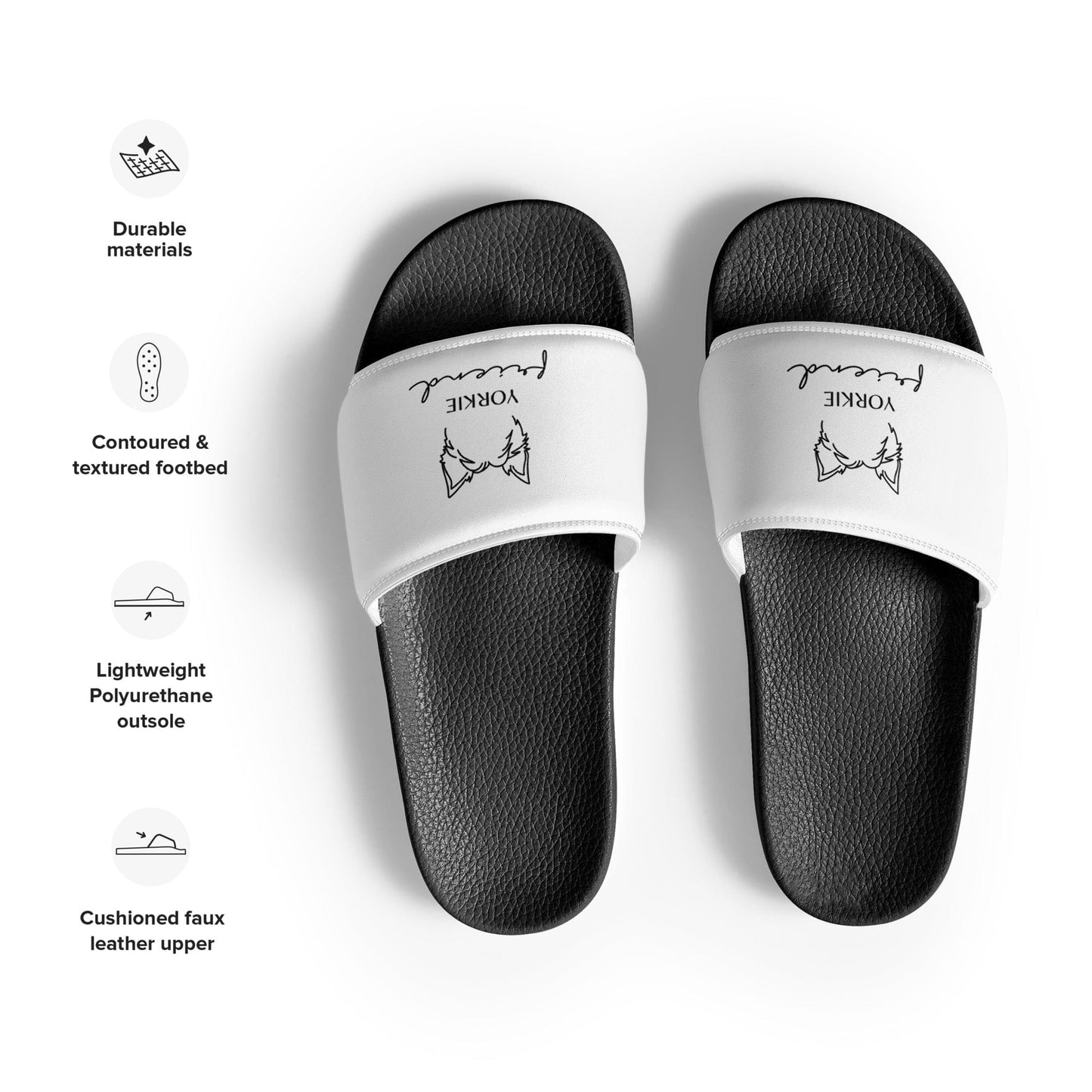 Women's Slides Personalized with Dog Ears