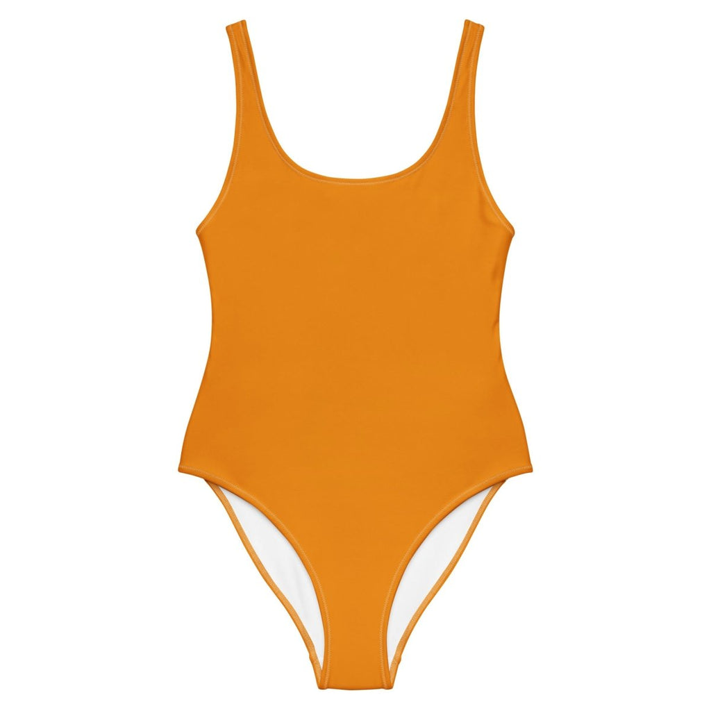 Yellow One - Piece Swimsuit for Women - neleti