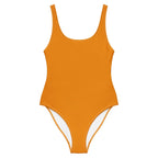 Yellow One - Piece Swimsuit for Women - neleti