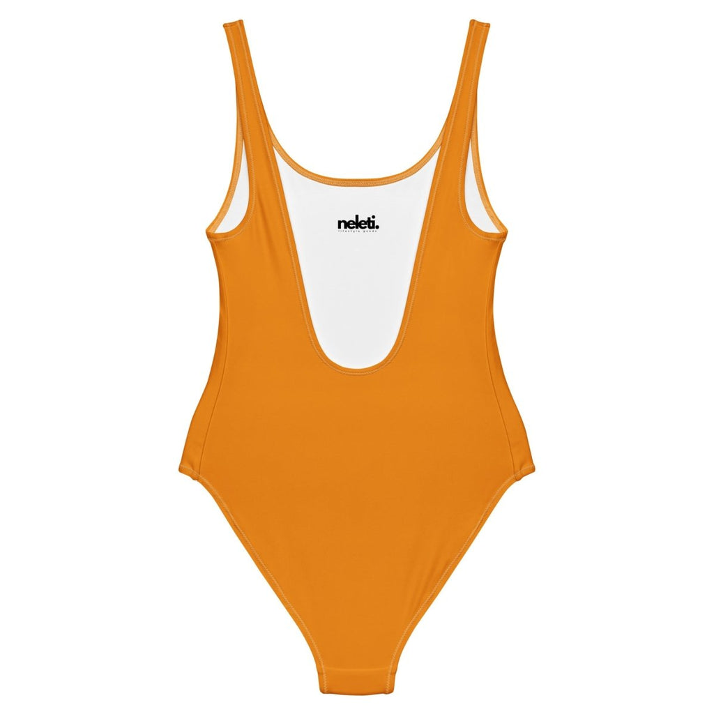 Yellow One - Piece Swimsuit for Women - neleti