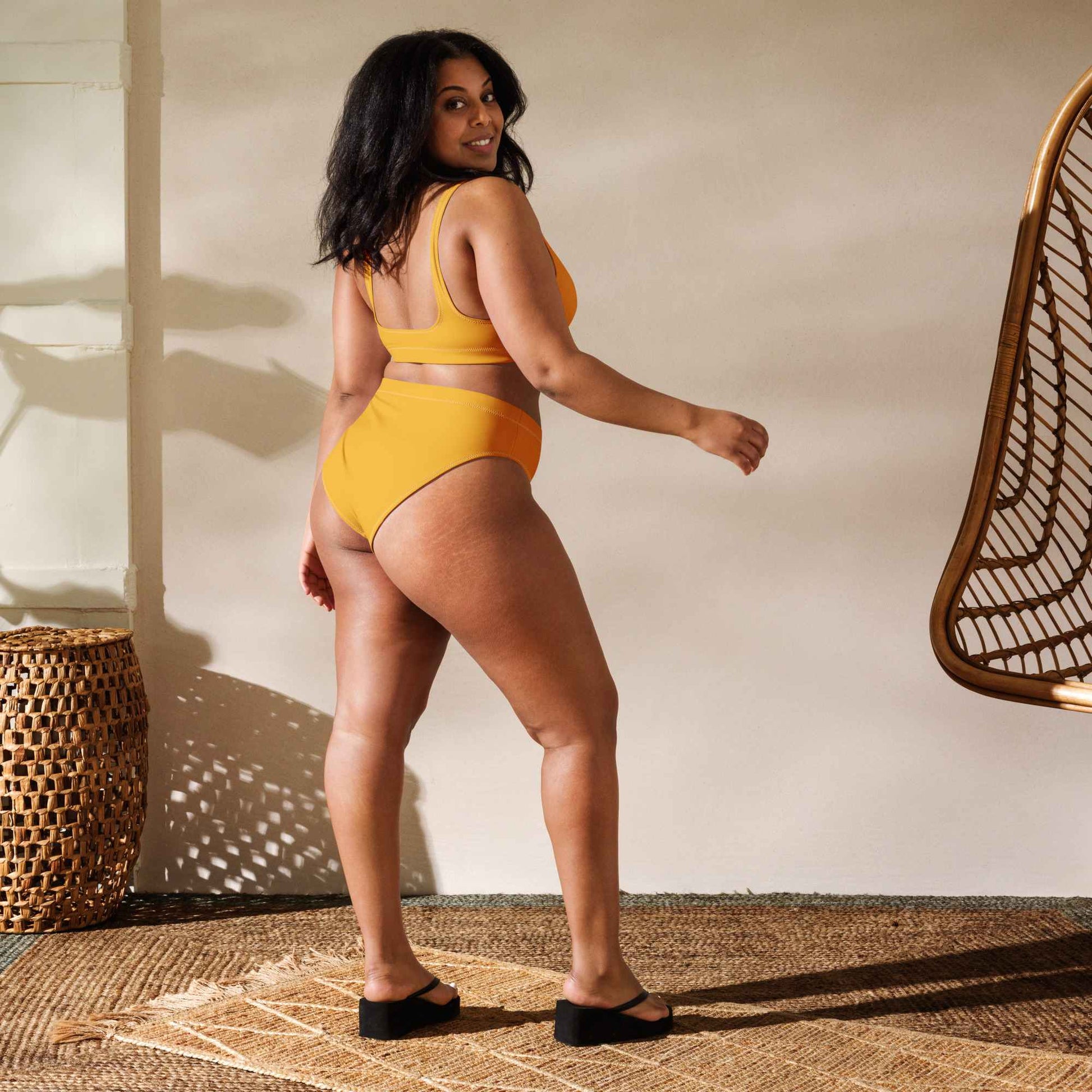 yellow-two-piece-swimsuit-for-women-neleti.com