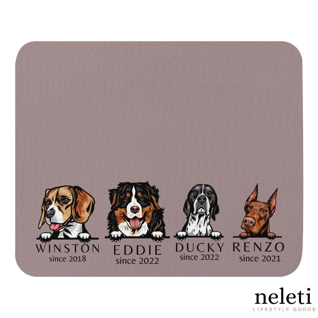 neleti mouse pad Personalized Mouse Pad with English Pointer Dog