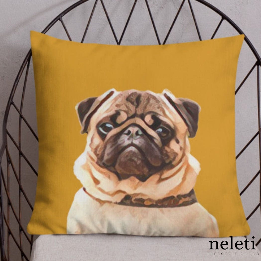 neleti Pillow 18x18in/45x45cm-Cover+INSERT / Butter Cup Custom Pet Pillows and Pillow Covers